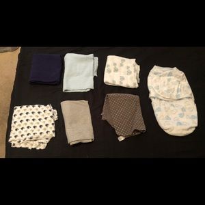 Bundle of 7 blankets